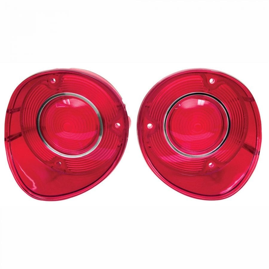 1972 Chevy Chevelle Tail Lamp Lens Pair