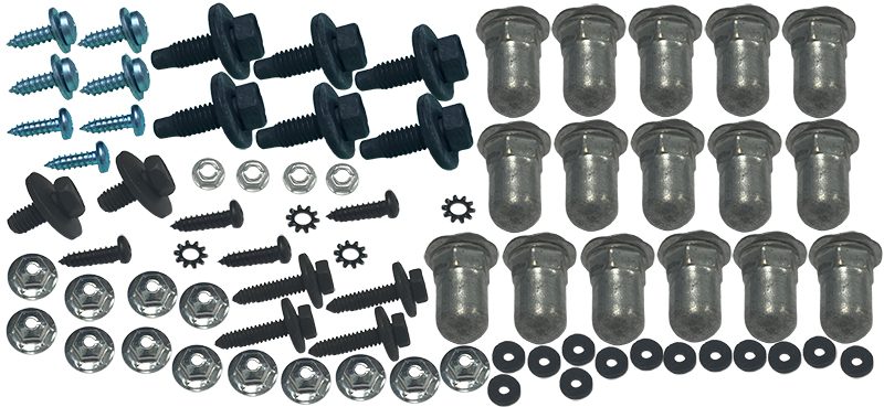 1972 Plymouth Barracuda Trunk Bolt Kit-SWA-270723