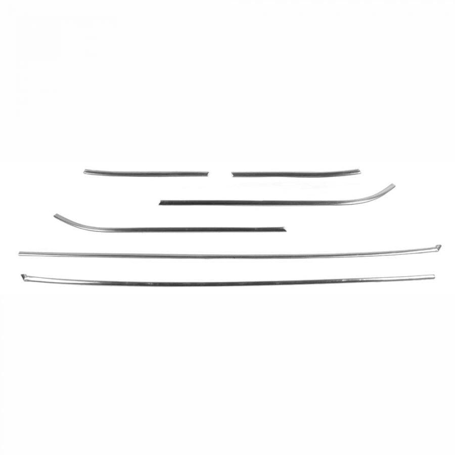 1973-1974 Chevy Nova Drip Rail Molding 6Pc