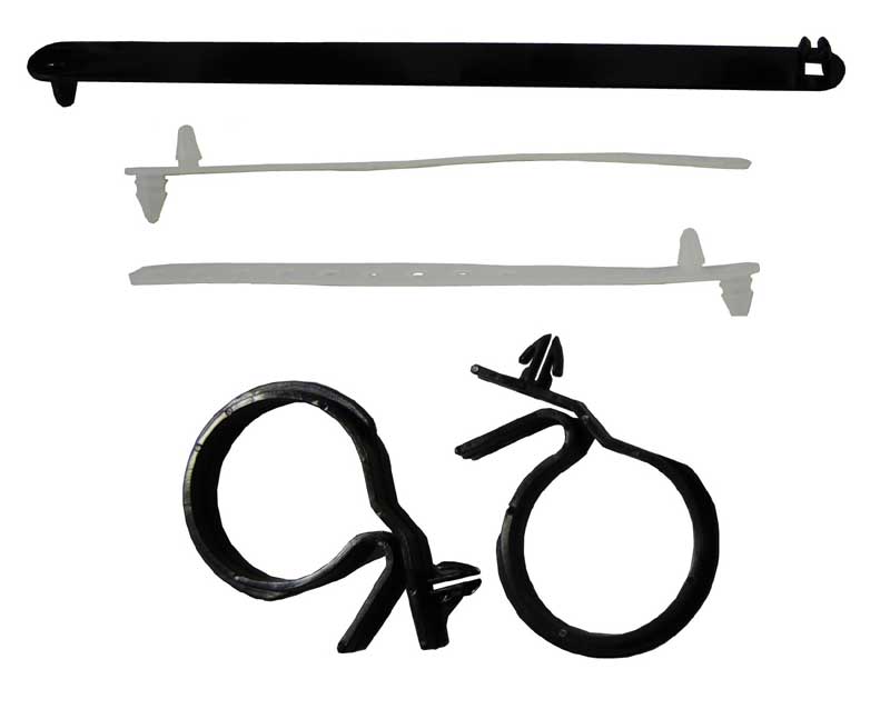 1973-1974 Plymouth|Dodge Charger|Road Runner|Satellite|Coronet Under Hood Strap Kit-FDCF-USK06