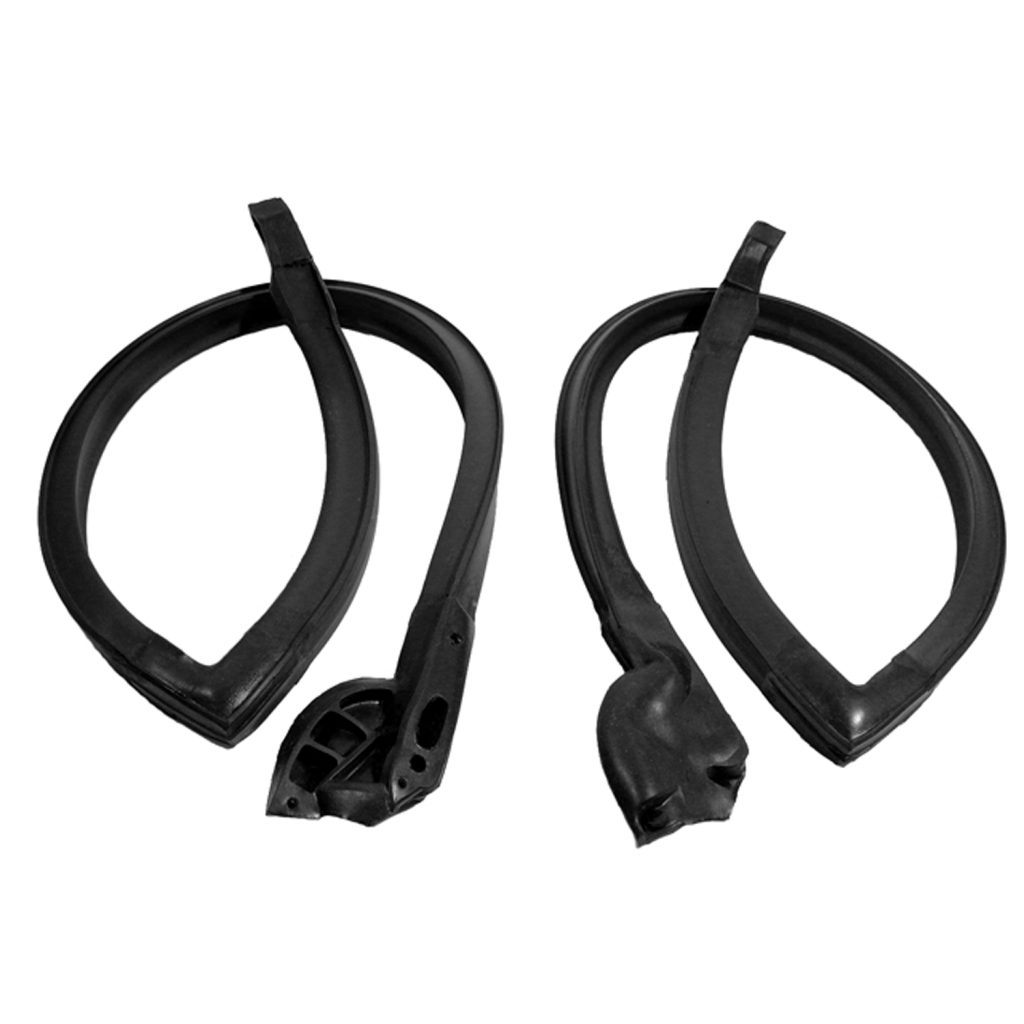 Square Rails Seals 1973-1977 Buick|Chevrolet|Oldsmobile|Pontiac Front Roof Rail Seals, Pair