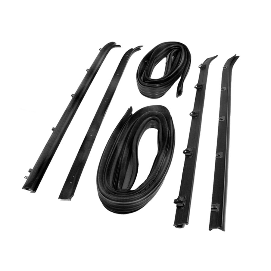 Window Channel and Sweeper Kit For Chevrolet G10, G20 1975-1994; WC 5900-20 main image 0