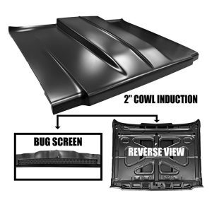 1973-1980 Chevrolet|GMC Pickup Truck|Jimmy|Blazer|Suburban Steel Cowl Induction Hood-DYN1099MF