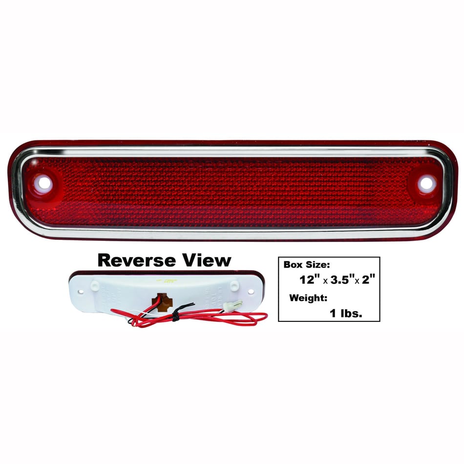 1973-1980 Chevy Pickup Truck Marker Lamp Rear LED Red