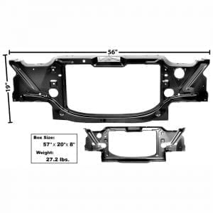 1974-1977 Chevy Camaro Radiator Support