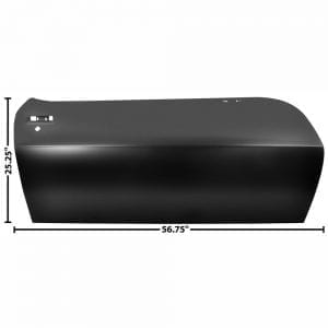 1974-1981 Pontiac Firebird or Trans Am Door Skin Passenger Side (RH)