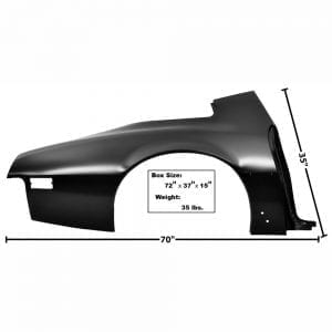 1975-1981 Pontiac Firebird or Trans Am Quarter Panel Passenger Side (RH)