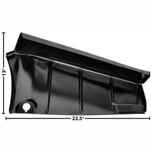 1975-1981 Pontiac Firebird or Trans Am Trunk Floor Drop Off Passenger Side (RH)