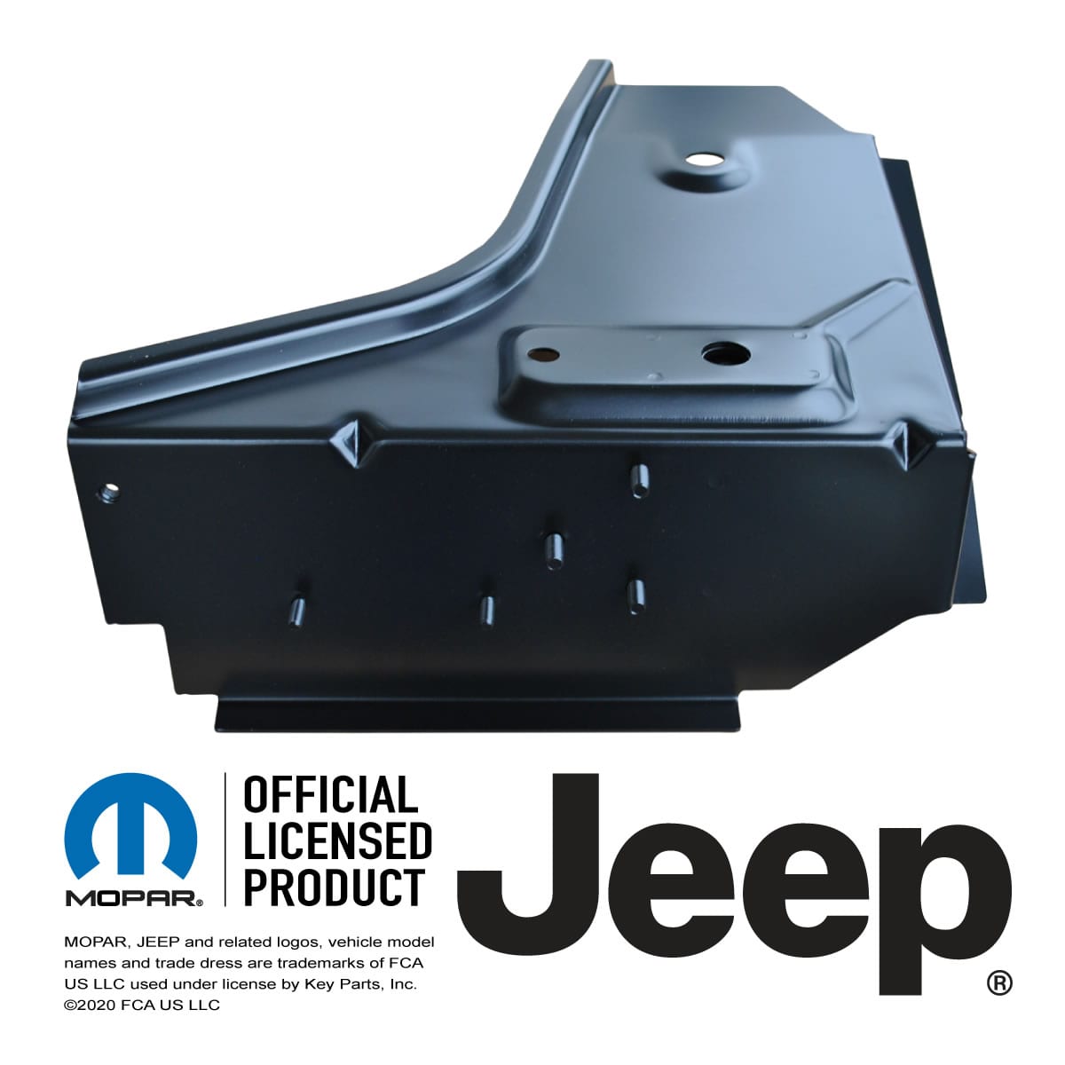 1987-1995 Jeep CJ7 and YJ Wrangler Front Floor Support, Driver Side