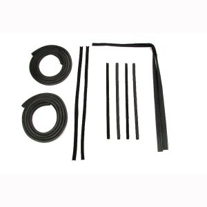 1978-1979 Dodge|Plymouth D/W Series|Power Ram|Ramcharger|Trailduster Door Weatherstrip Seal 10 PC Kit - Driver and Passenger-DK311078