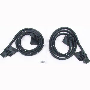 1978-1988 Buick|Chevrolet|Oldsmobile|Pontiac Door 2 PC Weatherstrip Seal Kit - Driver and Passenger-DWP171078