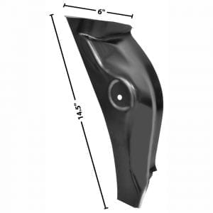 1979-1981 Pontiac Firebird or Trans Am Quarter Filler At Lamp Passenger Side (RH)