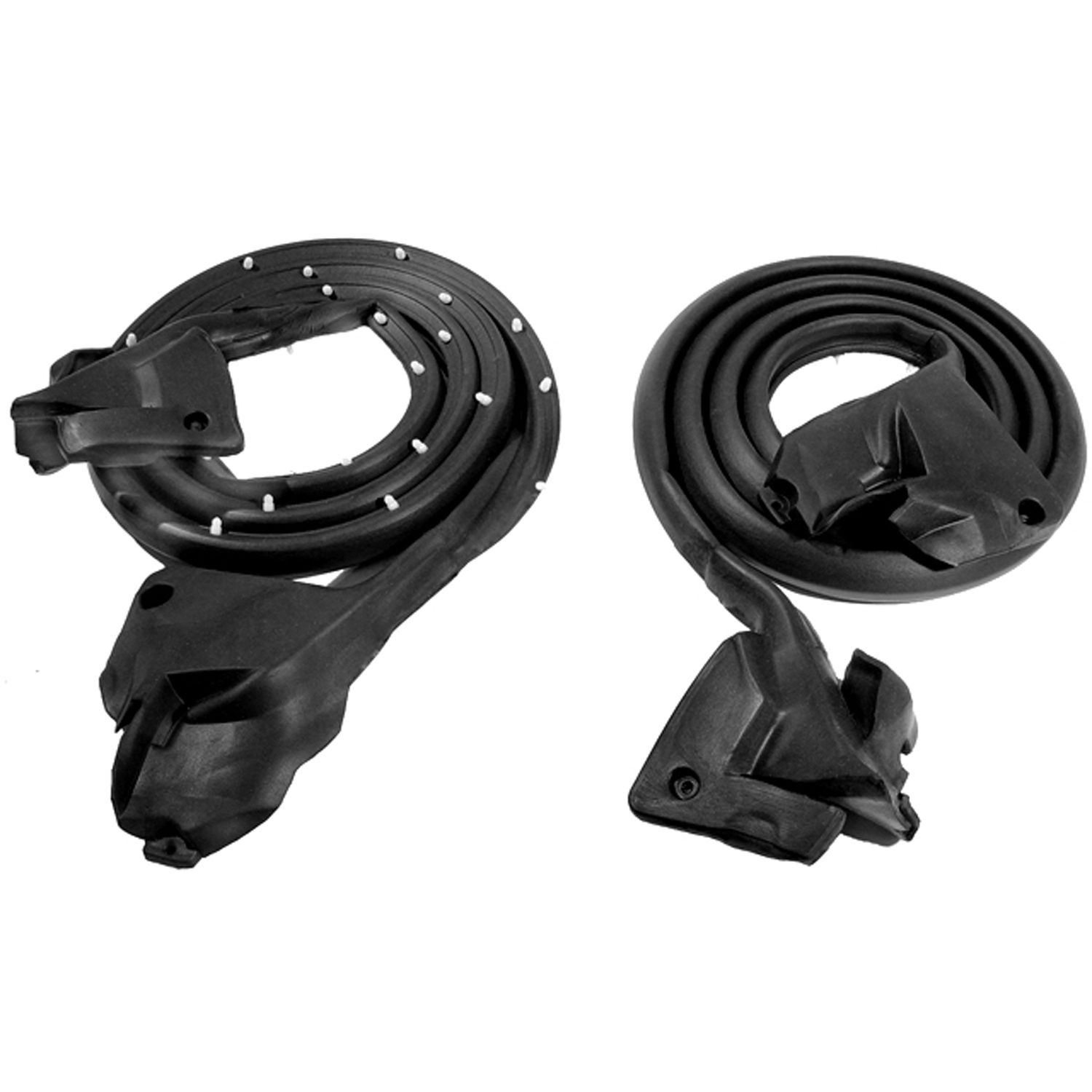 Front Molded Door Seals with Clips For Buick Regal 1974-1977 9870656/7; LM 12-Z main image 0