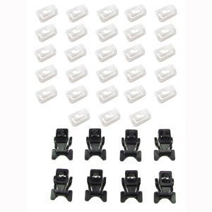 1980-1982 Toyota Tercel 36 PC Windshield Molding Clip Kit-PCK-407-80