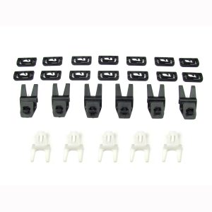 1980-1983 Toyota Corolla 25 PC Windshield Molding Clip Kit-PCK-409-80