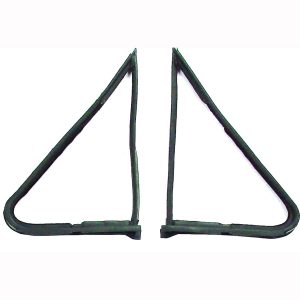 1980-1986 Ford Bronco|F-Series Pickup Truck Vent Glass Weatherstrip Seal 2 PC Kit - Driver and Passenger-VWK211080