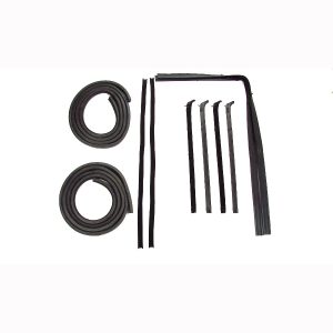 1980-1993 Dodge|Plymouth D/W Series|Power Ram|Ramcharger|Trailduster Door Weatherstrip Seal 10 PC Kit - Driver and Passenger-DK311080