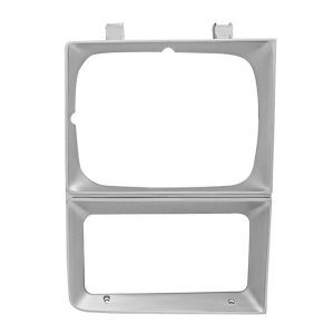 1983-1984 Chevrolet Pickup Headlamp Door Passenger Side Silver-DYNM1138V