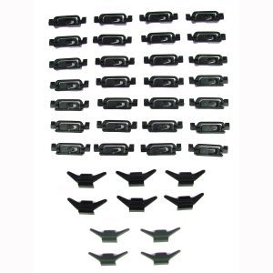 1983-1987 Honda Prelude Windshield Molding Clip 38 PC Kit-PCK-459-83