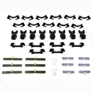 1983-1988 Toyota Tercel 39 PC Windshield Molding Clip Kit-PCK-448-83