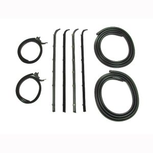 1983-1992 Ford Bronco|Ranger Door Weatherstrip Seal 8 PC Kit - Driver and Passenger-DK211083