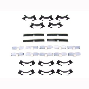 1984-1986 Toyota Camry 25 PC Windshield Molding Clip Kit-PCK-455-84