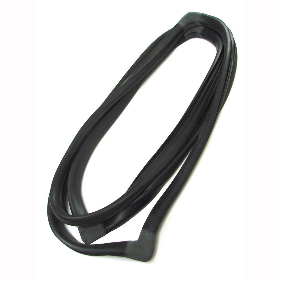 1984-1991 Dodge|Mitsubishi Raider|Montero Windshield Weatherstrip Seal w/o Trim Groove-WBL461