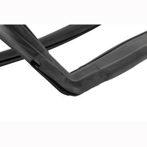 1984-1996 Jeep Cherokee Quarter Window Weatherstrip Seal w/o Trim Groove - Driver