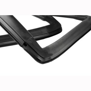 1984-1996 Jeep Cherokee Quarter Window Weatherstrip Seal w/o Trim Groove - Passenger