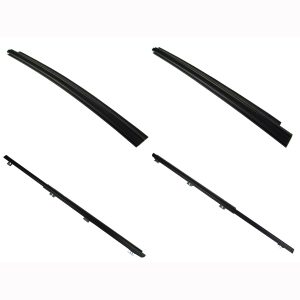 1984-1996 Jeep Cherokee|Comanche|Wagoneer Beltline Molding 4 PC Kit - Driver and Passenger-WFK611084
