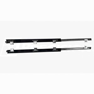 1984-1996 Jeep Cherokee|Comanche|Wagoneer Outer Beltline Molding Kit - Driver and Passenger Pair-WFP611184