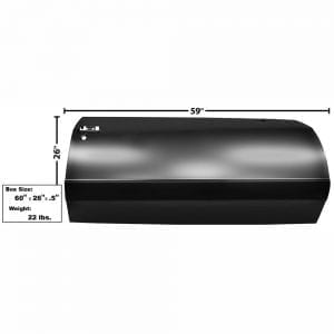 1985-1988 Chevy Monte Carlo Door Skin Passenger Side (RH)