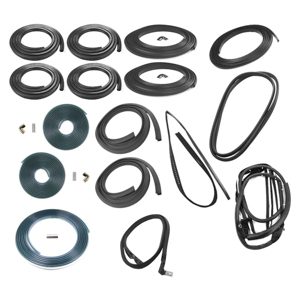 1985-1991 CHEVROLET-GMC SUBURBAN COMPLETE WEATHERSTRIP KIT- 1PC VENT SEALS SILVERADO-SIERRA MODELS WITH TAILGATE-CWK111485