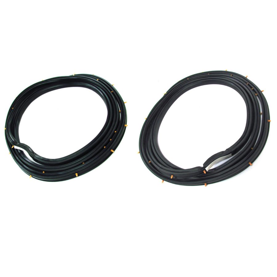 1986-1997 Nissan D21|Pathfinder Door Weatherstrip Seal 2 PC Kit - Driver and Passenger-DWP411086