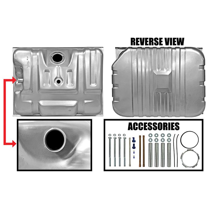 1987-1989 Ford Pickup Truck Rear Mount Gas Tank