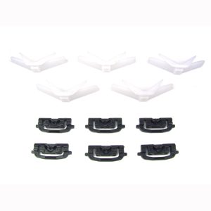 1988-1991 Mazda 929 Windshield Molding Clip 11 PC Kit-PCK-583-88