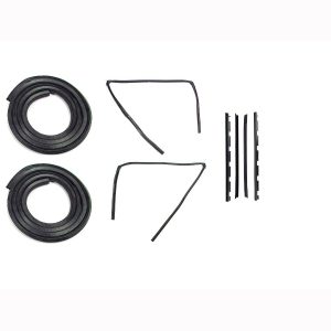 1988-2002 Chevrolet|GMC Blazer|Suburban|C/K Pickup Truck|Yukon Door Weatherstrip Seal 8 PC Kit - Driver and Passenger-DK111088