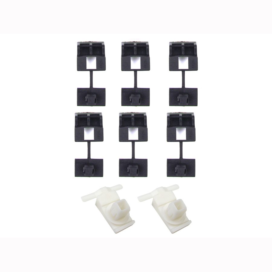 1990-1994 Eagle|Mitsubishi|Plymouth Talon|Eclipse|Laser Windshield 8 PC Molding Clip Kit-PCK-620-90