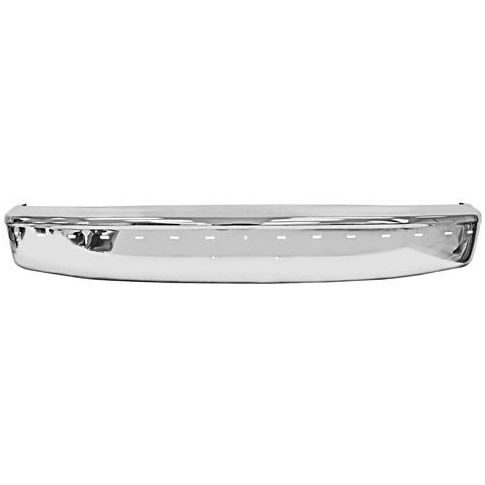 1992-1996 Ford Pickup Front Chrome Bumper with Holes