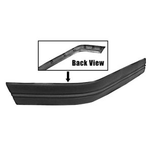 1992-1998 Ford F-Series Pickup Bumper Front Outer Trim Passenger Side-DYN3009L