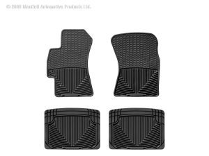 1992-2014 Subaru| Saab SVX| Impreza| 9-2X| Legacy| Outback| B9 Tribeca| Tribeca WeatherTech Front and Rear All-Weather Floor Mats-Black-W52-W20-WT