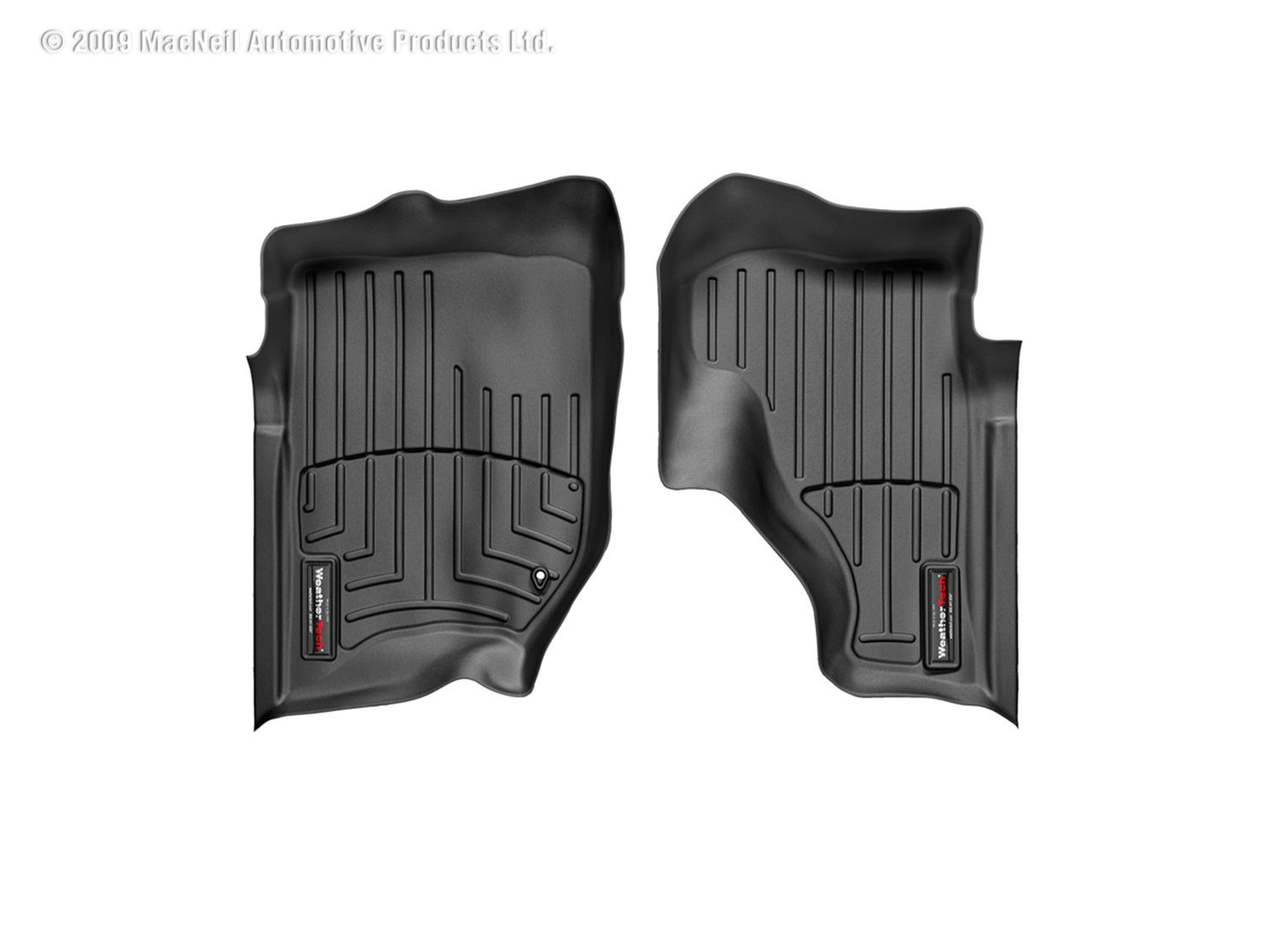 1994-2005 Chevrolet| GMC| Oldsmobile S10| Blazer| Jimmy| Sonoma| Bravada WeatherTech Front Floorliner-Black-441161-WT
