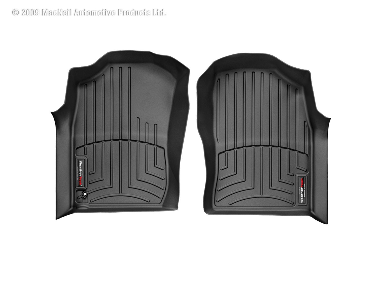1996-2002 Toyota 4Runner WeatherTech Front Floorliner-Black-441231-WT