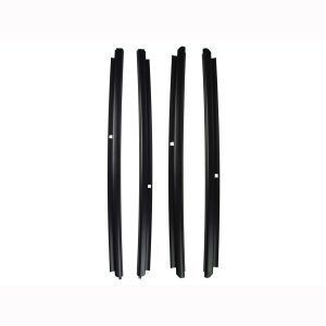 1999-2007 Cadillac|Chevrolet|GMC Escalade Ext|Avalanche|Silverado|Suburban|Tahoe|Sierra|Yukon Outer Front and Rear Beltline Molding 4 PC Kit- Driver and Passenger-WFK111299