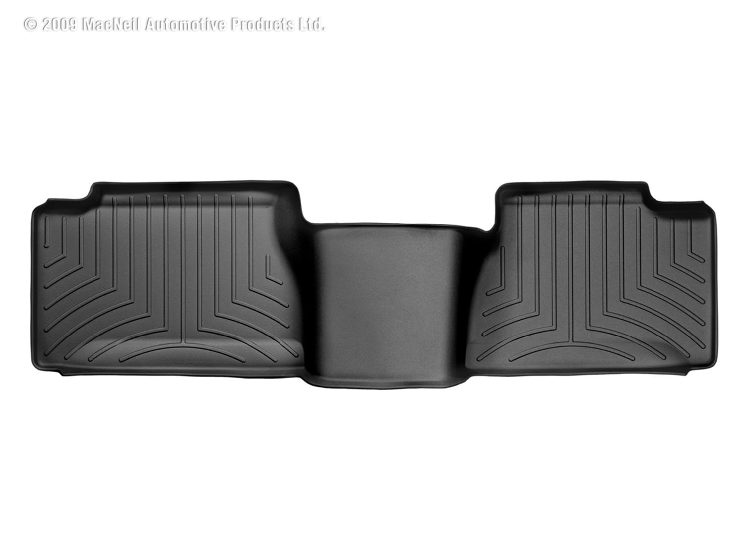 1999-2007 Chevrolet| GMC Silverad| Sierra WeatherTech Rear Floorliner-Black-440034-WT