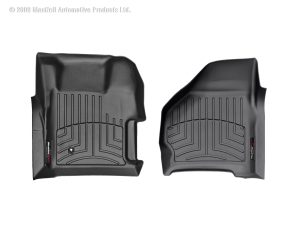 1999-2007 Ford F-250| F-250 Super Duty| F-350 Super Duty WeatherTech Front Floorliner-Black-441251-WT