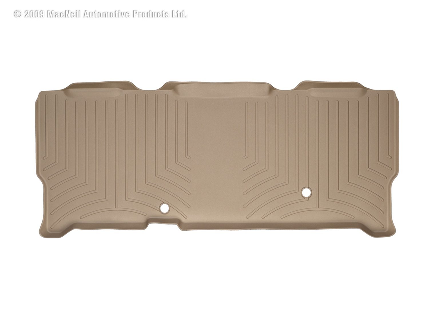 1999-2010 Ford F-250| F-250 Super Duty| F-350 Super Duty WeatherTech Rear Floorliner-Tan-450023-WT