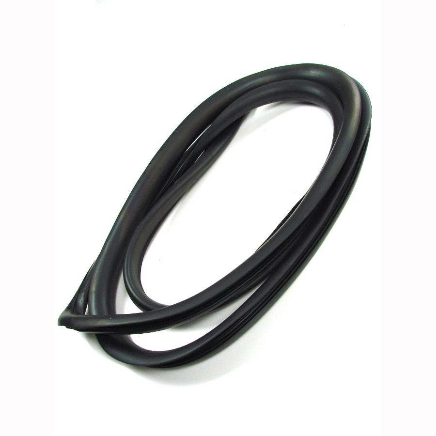 1999-2010 Ford Super Duty Rear Window Weatherstrip Seal w/o Trim Groove-WBLD9333