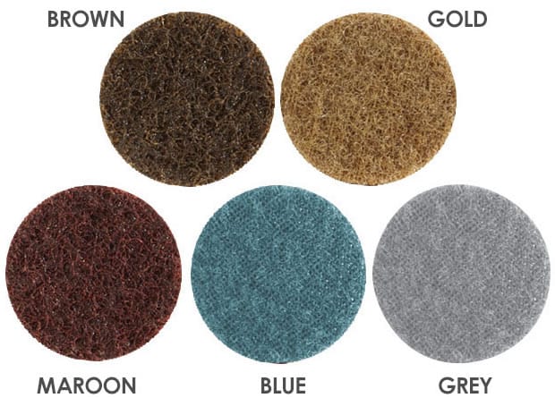 2" Surface Prep Disc Screw Type Premium Grade Maroon - Medium - Image 2