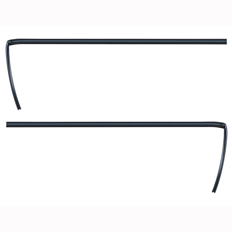 2000-2007 Chevrolet|GMC Silverado|Sierra Upper Door Weatherstrip Seal 2 PC Kit - Driver and Passenger-DWP111100